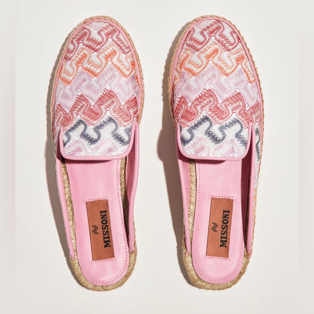 Missoni Knit Mules size 39/US 8